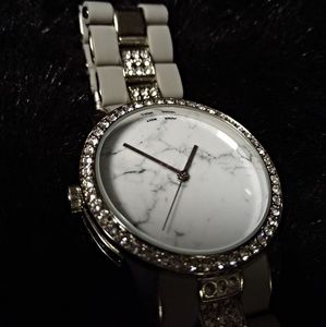 BKE Women's Watch (Silver Grey Marble)